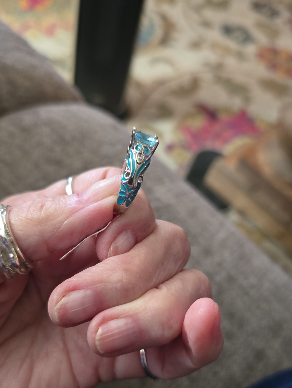 Western Style Ring - Picture 2 of 4